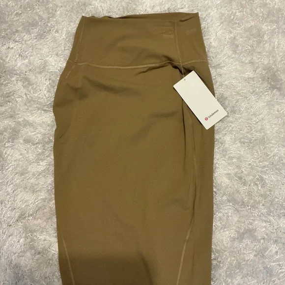 NWT Lululemon Athletica Brown Pencil Skirt - Picture 1 of 6